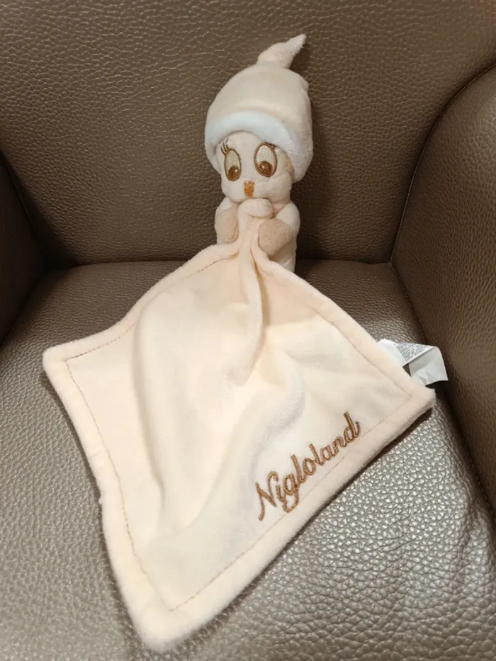 Doudou mouchoir neuf nigloland