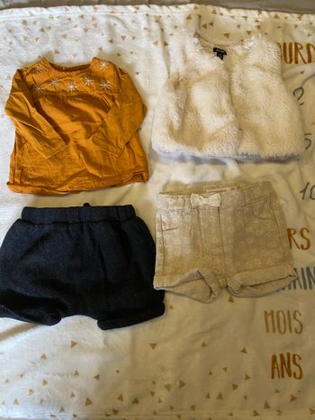 Ensemble fille 6 mois