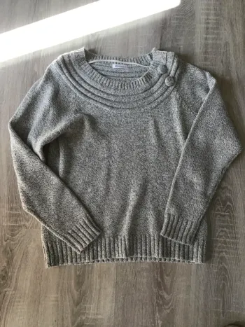 Pull gris femme Damart