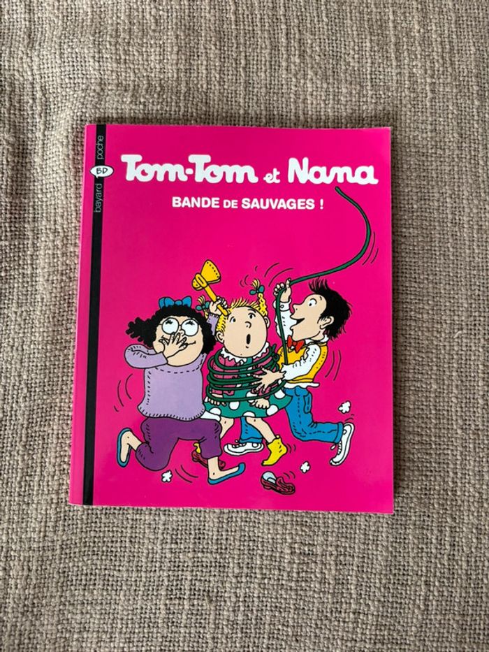 Livre tomtom et nana bande de sauvages