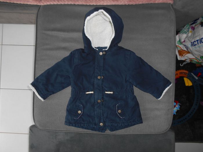 Manteau (Kiabi), taille: 18 mois