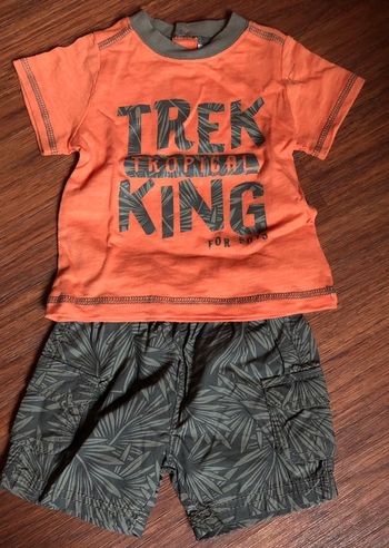Ensemble short et tee shirt 6 mois