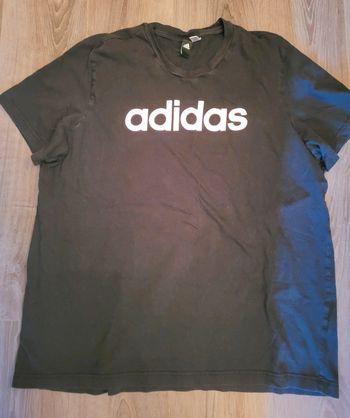Tee-shirt noir MC Adidas taille XL