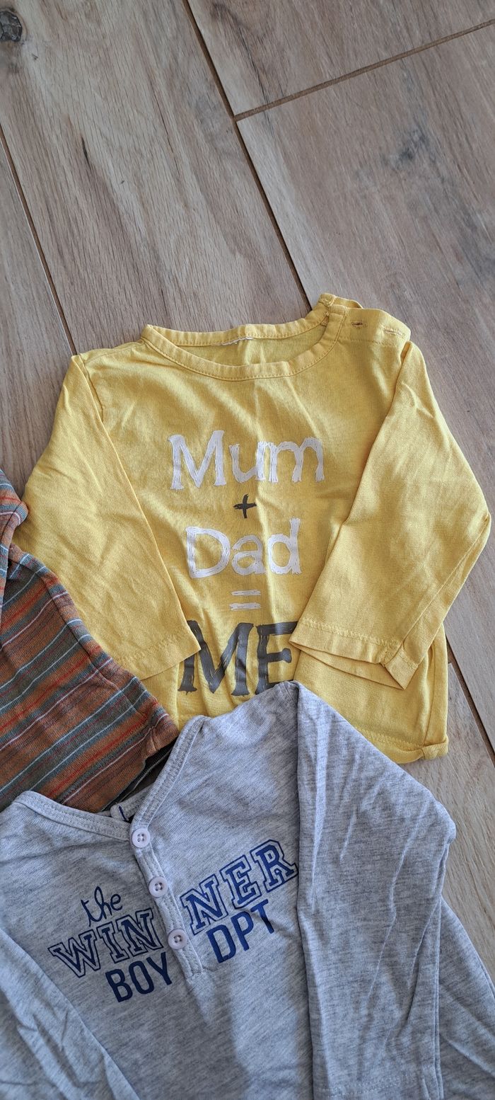 Lot polo tee-shirt petit bateau - photo numéro 3