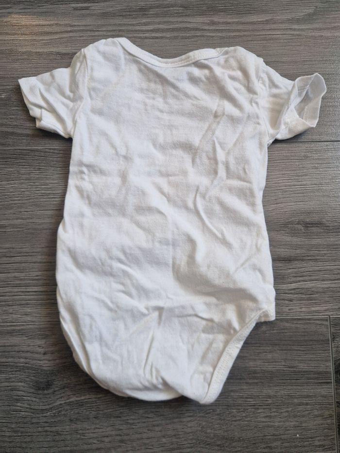 Lot de 2 bodies bébé manches courtes 3 mois - photo numéro 4