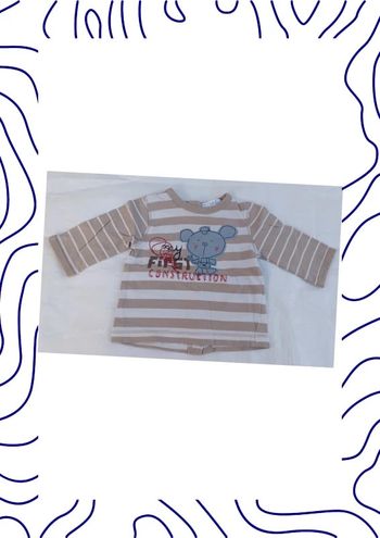 Tee shirt 3 mois Kitchoun