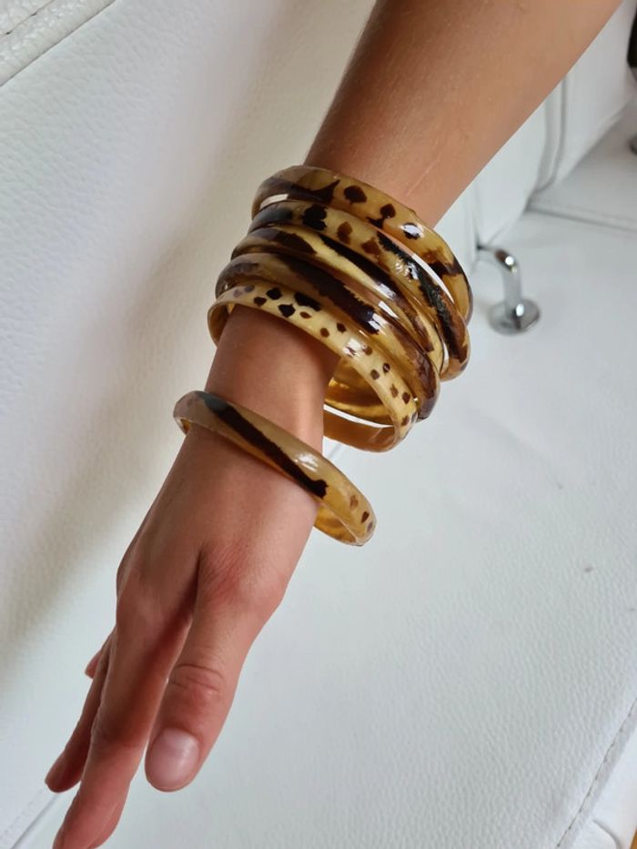 Bracelets résine
