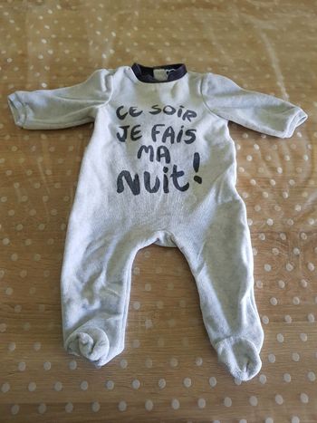 Pyjama mots d'enfants