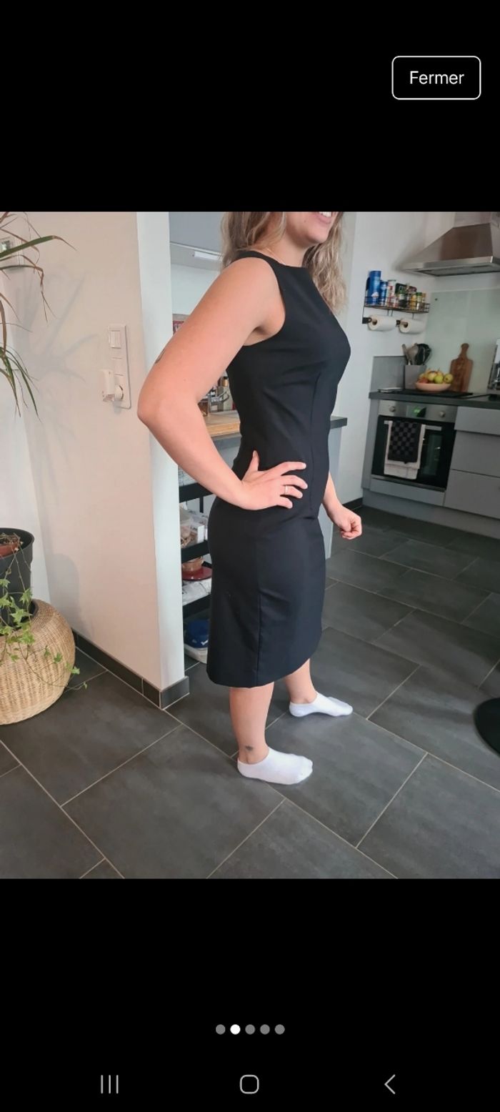 Robe longue noir de chez zarz - photo numéro 4