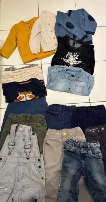 Lot vêtements 18 mois