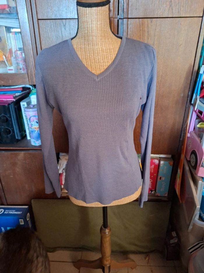 Pull M chassé croisé