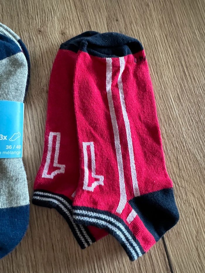 4 paires de chaussettes pointure 36-40 neuves avec étiquette - photo numéro 3