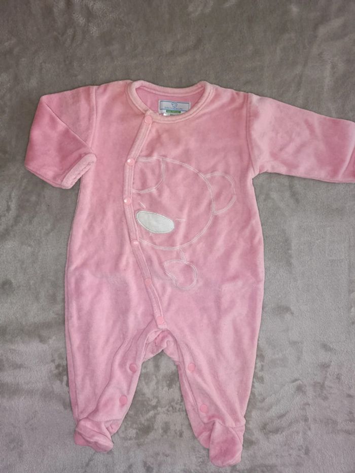 Lot pyjama chaud 3 mois fille - photo numéro 6
