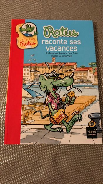 Ratus raconte ses vacances Hatier jeunesse
