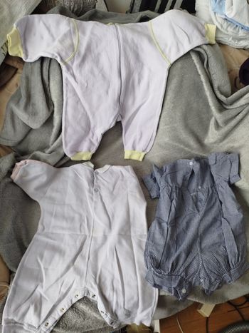 3 tenues bébé