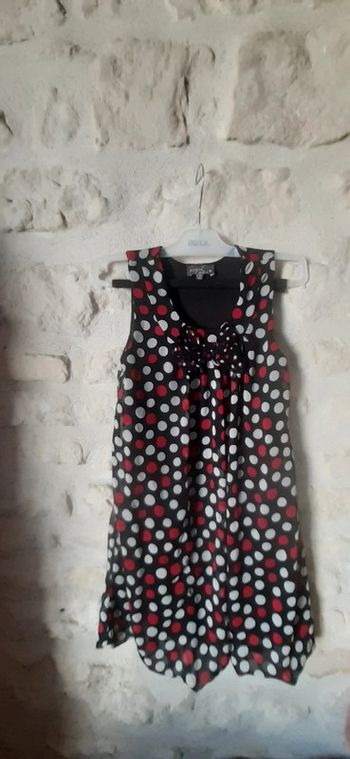 Robe à pois 10 ans