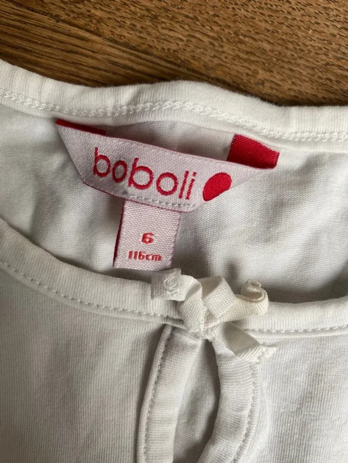 Robe avec motifs taille 6 ans - photo numéro 4