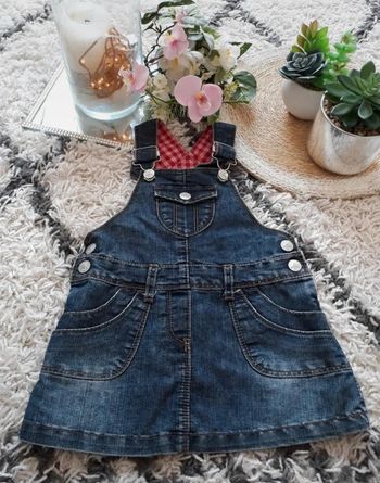 Robe Salopette Taille 12 mois🌿💝