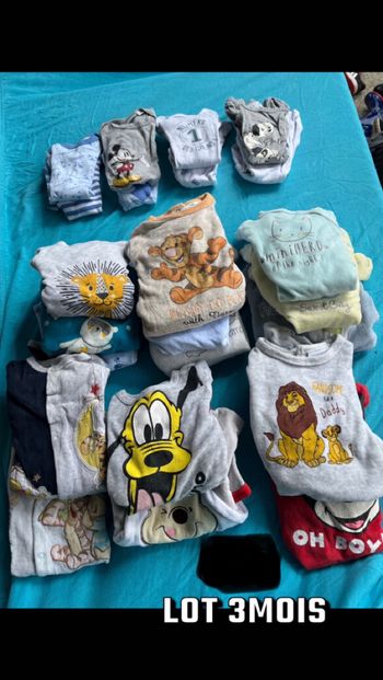 Lot pyjama bébé