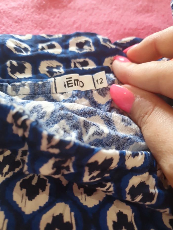 Ensemble crop top et jupe en simili - photo numéro 4