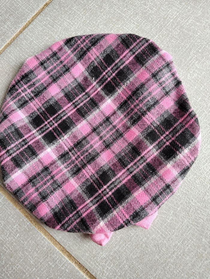 Béret à carreaux fille T.12 M - photo numéro 3