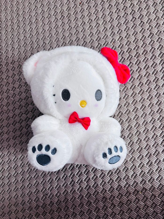 Peluche hello kitty neuf doudou blanc kawaii chat manga