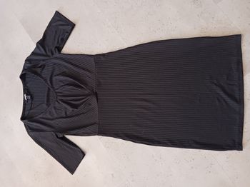 robe noire fluide manches courtes Taille XS Jennyfer Neuve