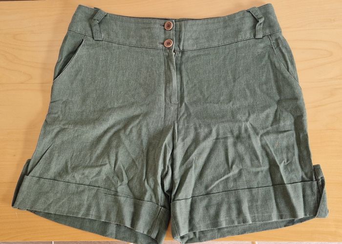 Short cargo en lin - Bon / TB état