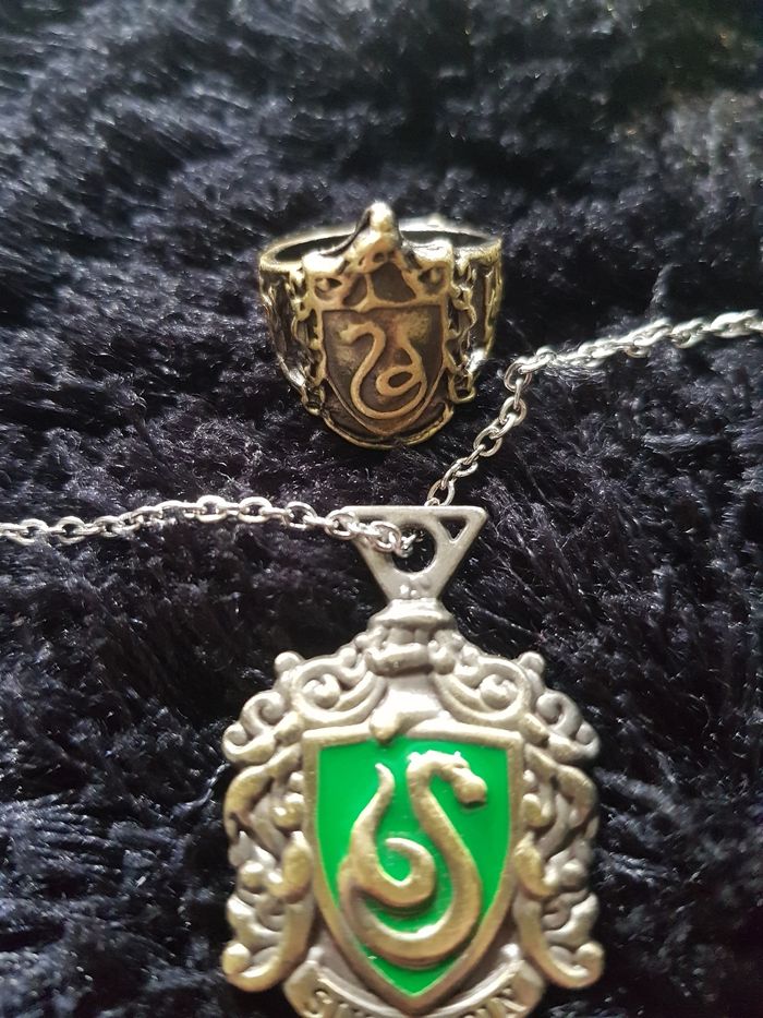 Collier et bague harry Potter - photo numéro 4