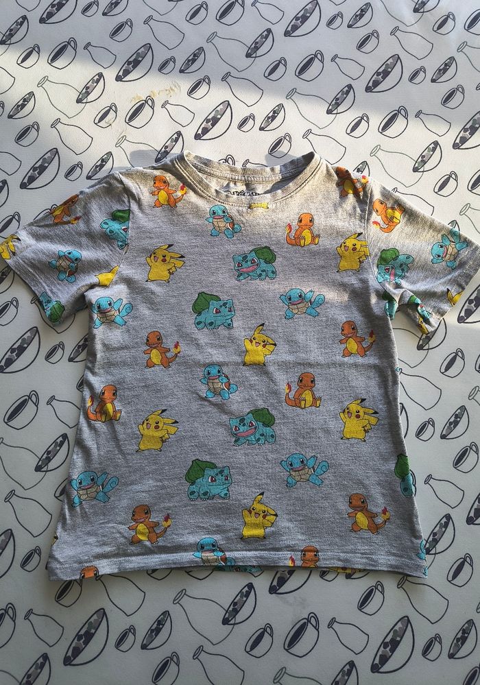 🐱 Superbe Tshirt gris Pokémon (10 ans) 🐱 - photo numéro 6