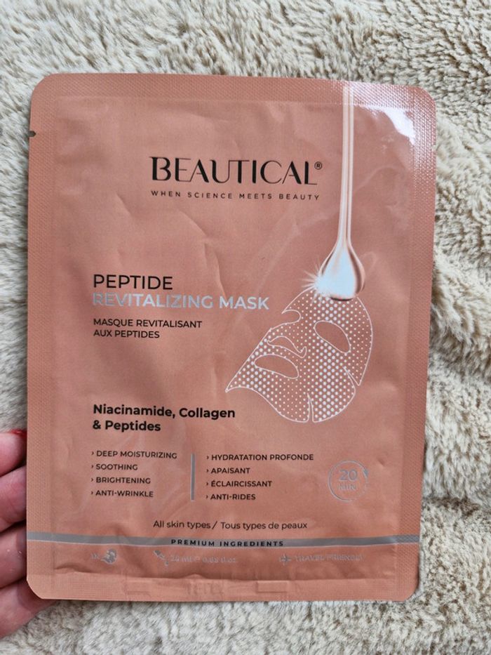 Beautical masque visage peptide revitalizing
