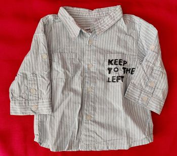 Chemise manches longues