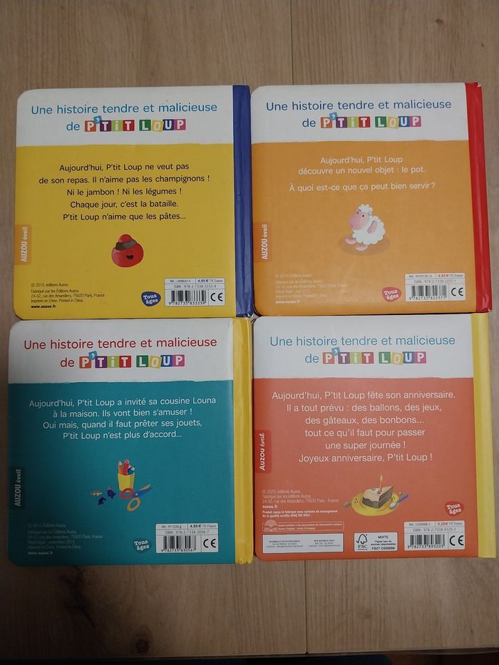 Lot livres Ptit Loup - photo numéro 2