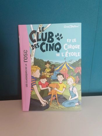 Livre Le club des cinq et le cirque de l'étoile