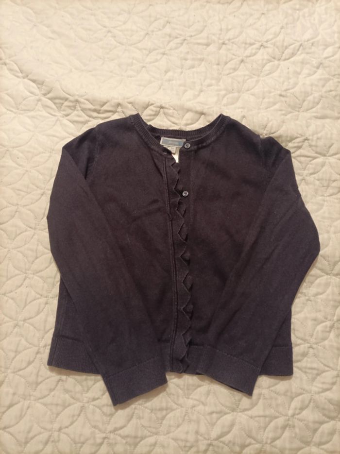 Gilet marine jacadi 6 ans