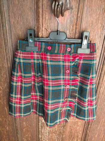 Ravissante jupe kilt 4 ans