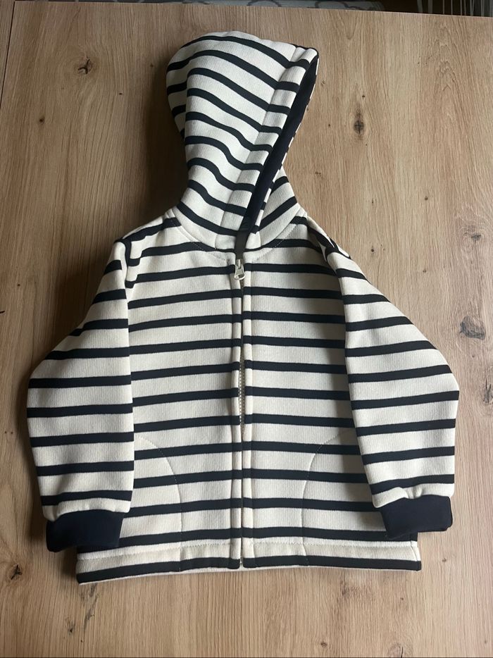Veste à capuche bébé garçon