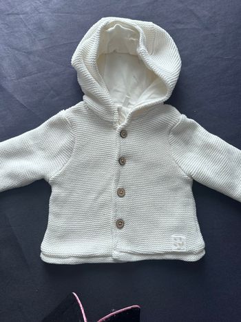Gilet à capuche en coton