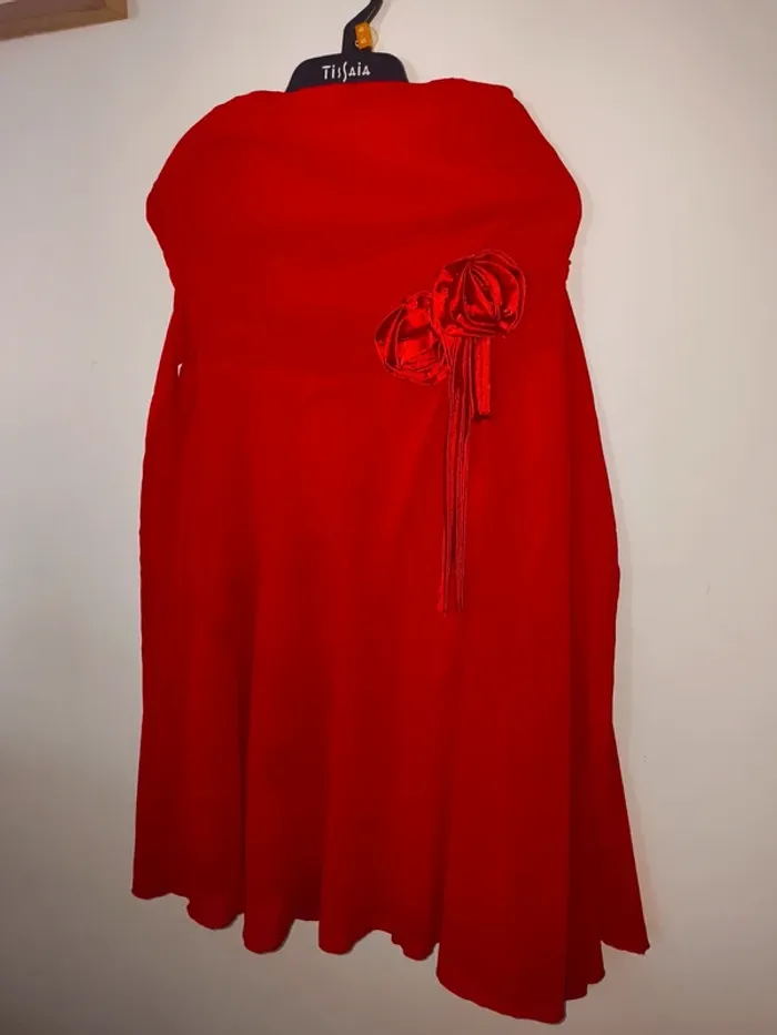 Robe bustier rouge Sonia pena très bon état taille 40
