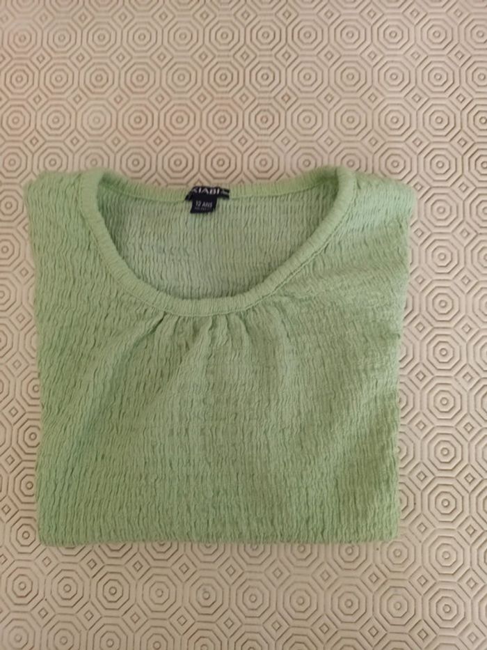 Chemise kiabi 12 ans vert clair - photo numéro 5