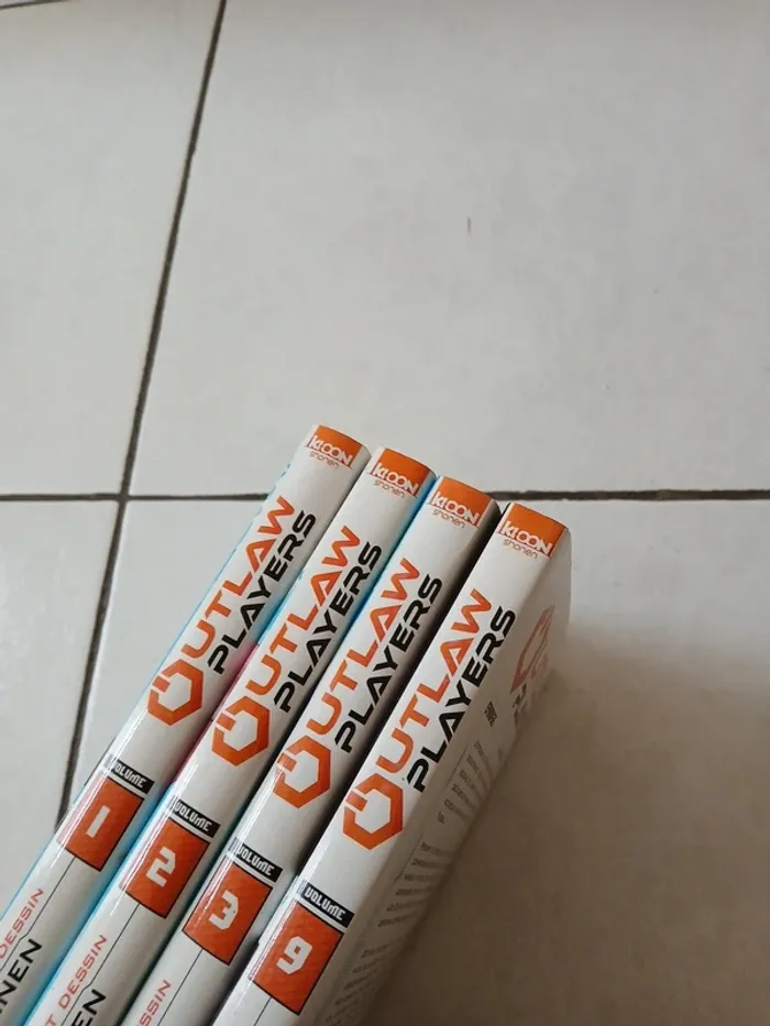Manga - Outlaw players tome 1 a 3 + 9 - photo numéro 7