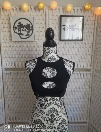 💕Jolie Haut de maillot de bain Vero Moda - Noir à découpes - femme TM / 38 💕