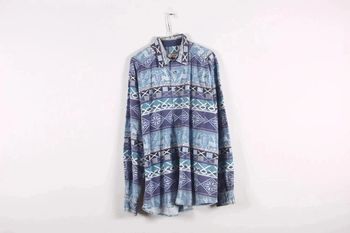 Superbe veste légère en coton vintage 80's unisexe (#23575)