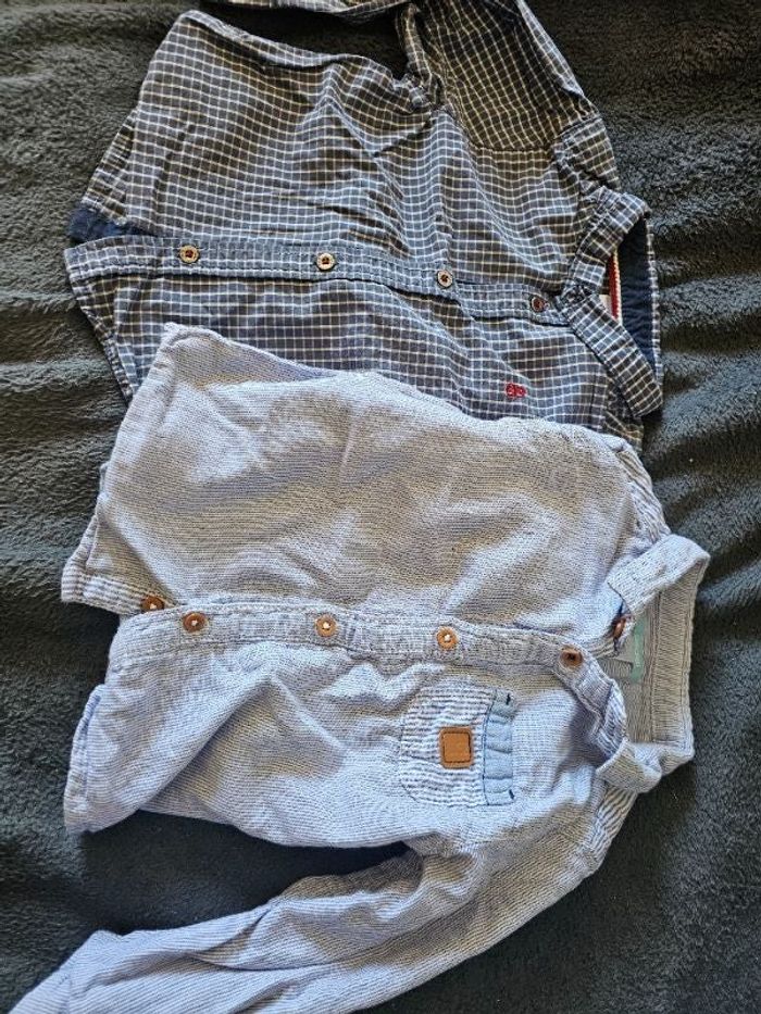 Lot de 2 chemises