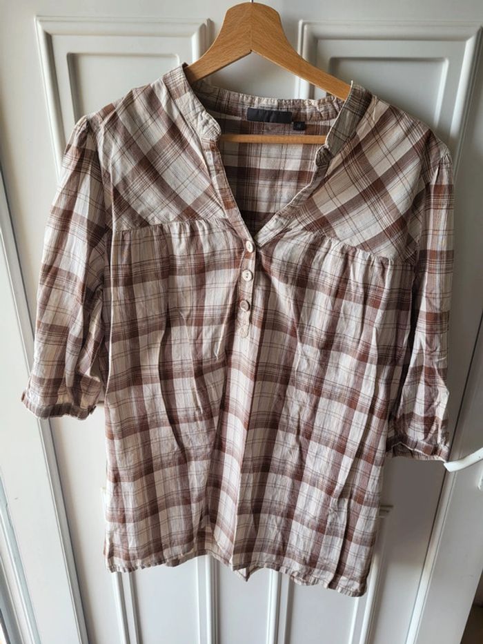 Chemise marron