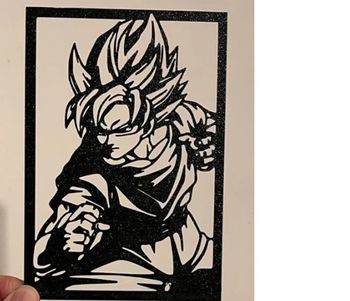  Décoration murale Dragon Ball Z Songoku