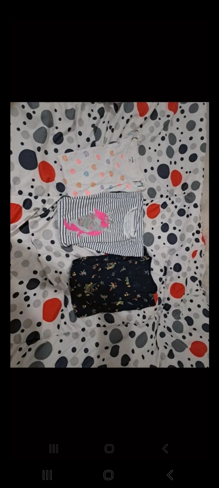 Lot 3 robes été fille