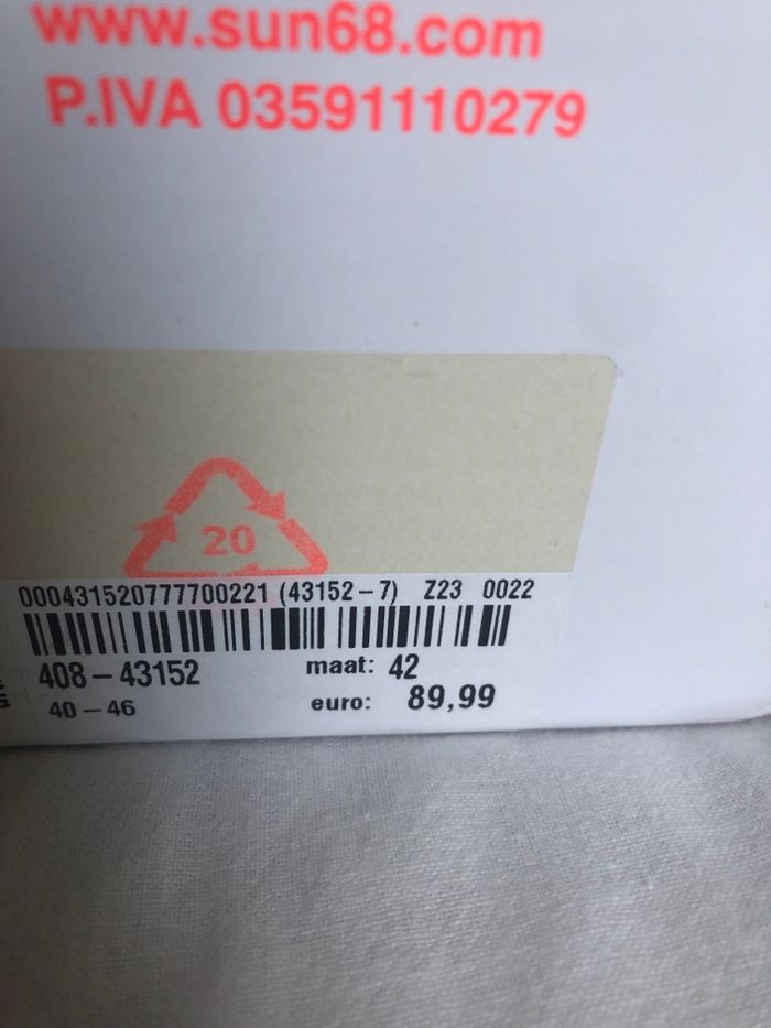 Sun 68 - Sneakers neuves - photo numéro 2