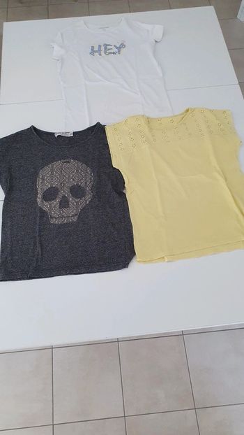 3 t shirts en 14 ans