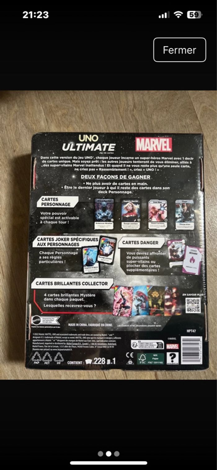 Grand jeu du Uno ultimate - photo numéro 2